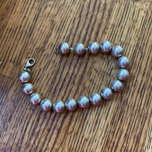 Tiffany & Co Sterling Silver Ball Bracelet